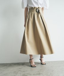 marjour(マージュール)/TRENCH LIKE  SKIRT/ベージュ