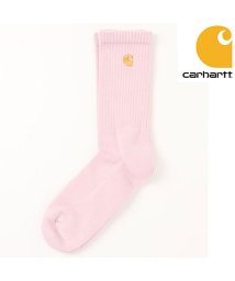 TopIsm(トップイズム)/Carhartt カーハート ワンポイントチェイス メンズ ソックス 靴下 下着 インナー/ピンク
