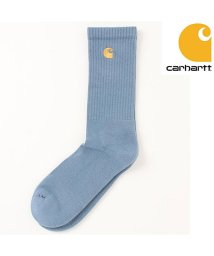 TopIsm(トップイズム)/Carhartt カーハート ワンポイントチェイス メンズ ソックス 靴下 下着 インナー/ブルー