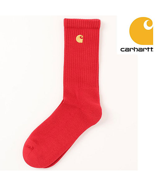 セール】Carhartt カーハート ワンポイントチェイス メンズ ソックス