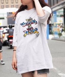 1111clothing(ワンフォークロージング)/オーバーサイズ Tシャツ メンズ ビッグTシャツ レディース ビッグシルエットTシャツ 半袖Tシャツ グラフィティ ロゴ ワッペン 刺繍 トップス 半袖/その他