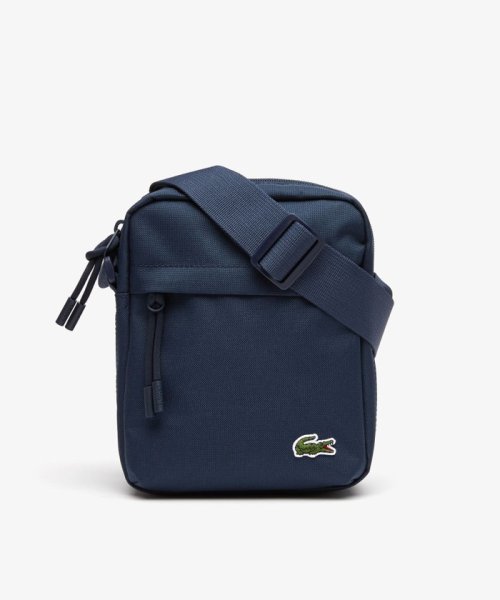 LACOSTE Mens(ラコステ　メンズ)/ネオクロコ バーチカルジップカメラバッグ/ネイビー