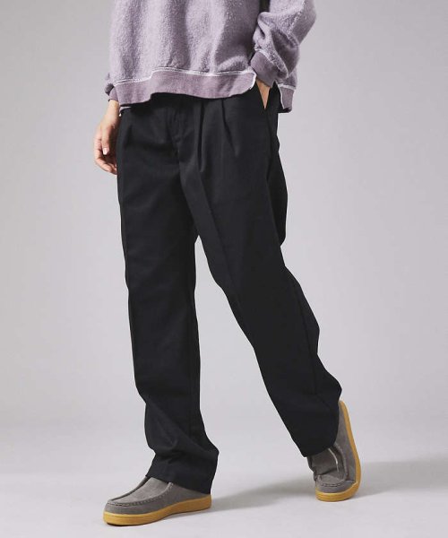 ABAHOUSE(ABAHOUSE)/【Dickies/ディッキーズ】PLEATED FRONT / タック プリーツ/ブラック