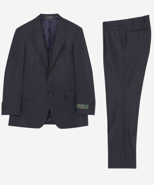 MACKINTOSH LONDON(MACKINTOSH LONDON（メンズ）)/【OX BRIDGE】【LoroPiana/ロロ・ピアーナ】シャドーストライプスーツ/ネイビー