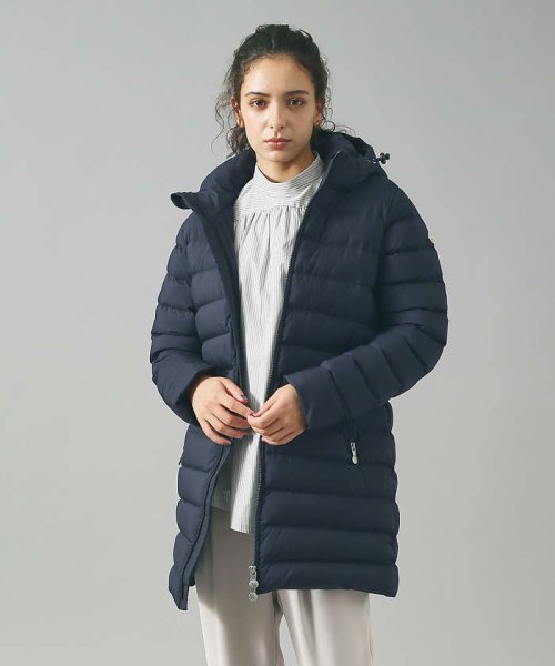 【PYRENEX / ピレネックス】　SPOUTNIC LONG/スプートニック モデル：H170 B86 W61 H90 着用サイズ：36ネイビー