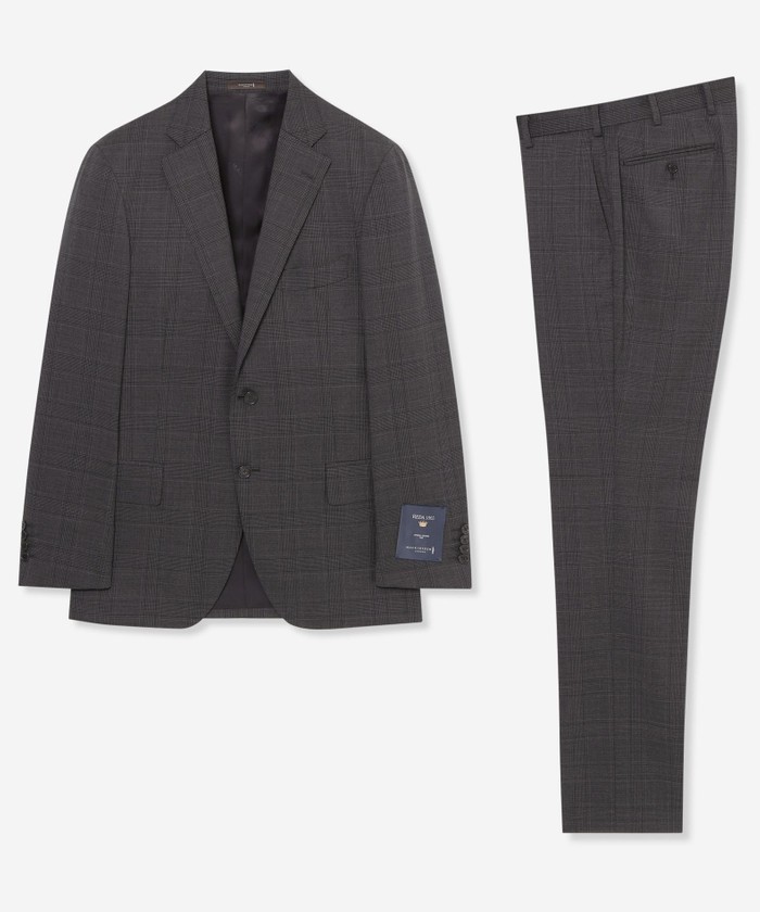 (美品)THE SUIT COMPANY REDA ダークグレーチェックスーツ 神戸 レディース】REDA グレーチェック柄スーツ♪｜SUIT SQUARE