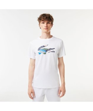 LACOSTESPORTS MENS/コラージュワニロゴクルーネックTシャツ/505480054