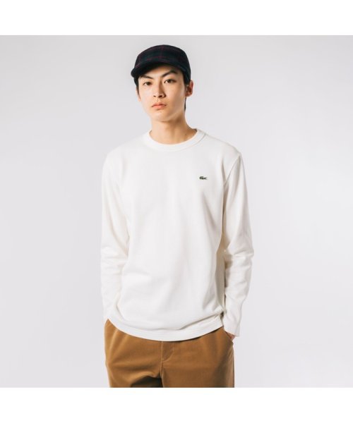 LACOSTE Mens(ラコステ　メンズ)/クラシックフィットロングスリーブTシャツ/ホワイト