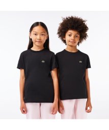 LACOSTE KIDS(ラコステ　キッズ)/JUNIORベーシックワニロゴパッチTシャツ/ブラック