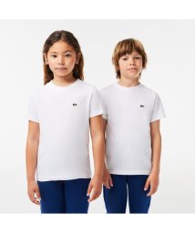 LACOSTE KIDS(ラコステ　キッズ)/JUNIORベーシックワニロゴパッチTシャツ/ホワイト