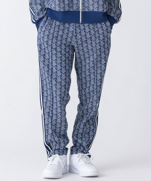 サイドテーピングモノグラムジャカードトラックパンツ 身長