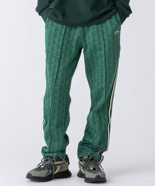サイドテーピングモノグラムジャカードトラックパンツ 身長