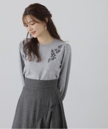 PROPORTION BODY DRESSING/ビーズ刺繍ニット/505480156