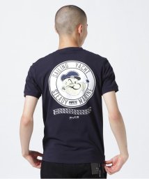 RoyalFlash(ロイヤルフラッシュ)/muta MARINE/ムータ マリン/POPEYE meets muta MARINE STEADY Tシャツ/ネイビー