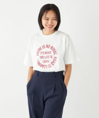 SHIPS Colors WOMEN/SHIPS Colors:〈洗濯機可能〉サークル ロゴ ルーズ TEE/505481251