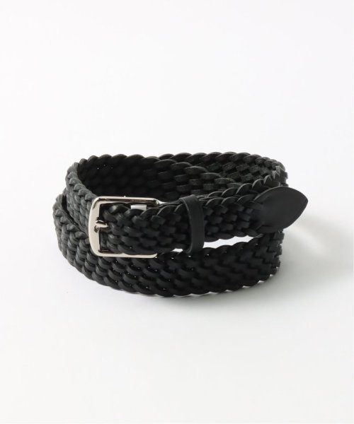 EDIFICE(エディフィス)/【BEORMA / ベオーマ】28mm BASKET WEAVE PLAITED BELT/ブラック