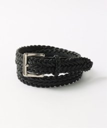 EDIFICE(エディフィス)/【BEORMA / ベオーマ】34mm HERRINGBONE PLAITED BELT/ブラック