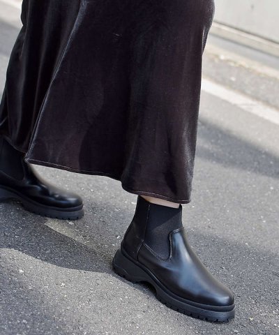 【LAROUTE】サイドゴアブーツスニーカー