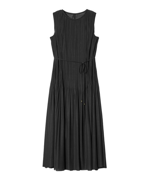 ソフトジャージープリーツ ワンピース あり 着用サイズ