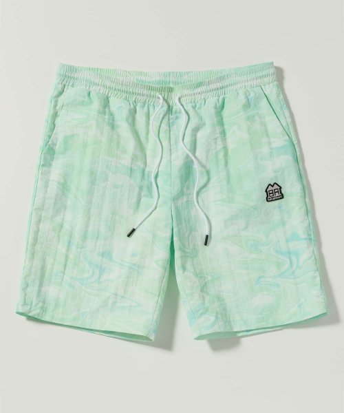 inhabitant(inhabitant)/inhabitant(インハビタント)Boatmans Dry Shorts ハーフパンツ ショーツ 吸汗速乾/グリーン