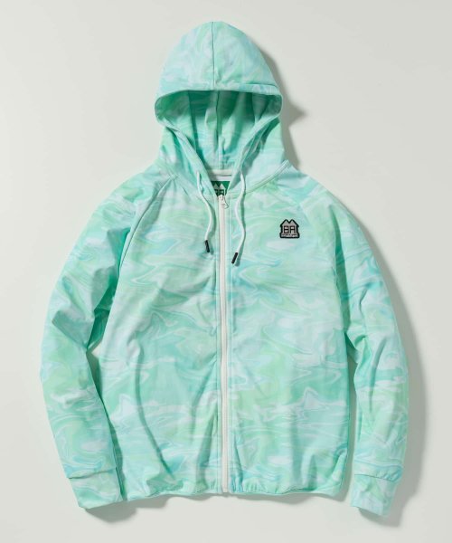 inhabitant(インハビタント)Boat Womans Dry Hoodie フーディー ジップアップパーカー アクティビティーウェア 