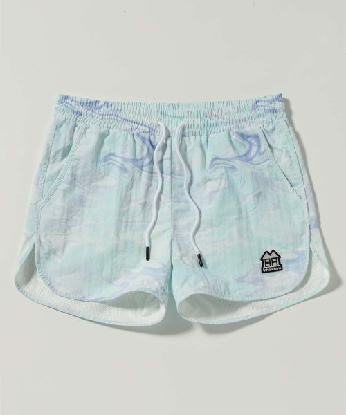 inhabitant(inhabitant)/inhabitant(インハビタント)Boat Womans Dry Shorts ハーフパンツ ショーツ/ブルー