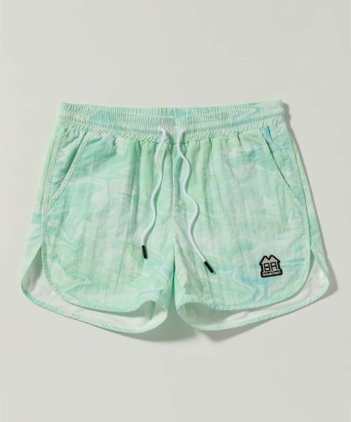 inhabitant(inhabitant)/inhabitant(インハビタント)Boat Womans Dry Shorts ハーフパンツ ショーツ/グリーン