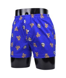 DAKS/ダックス DAKS トランクス 下着 インナー アンダーウェア パンツ メンズ 前開き M－L ニット メンズ下着 男性 KNIT TRUNKS ブルー ピンク/505481477