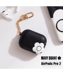 MARY QUANT(マリークヮント)/MARY QUANT マリークワント エアーポッズプロ 第2世代 AirPods Proケース カバー レディース マリクワ PU LEATHER HYBRID/ブラック