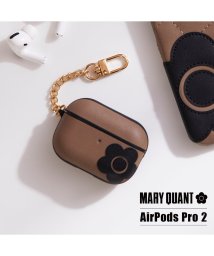 MARY QUANT(マリークヮント)/MARY QUANT マリークワント エアーポッズプロ 第2世代 AirPods Proケース カバー レディース マリクワ PU LEATHER HYBRID/グレージュ