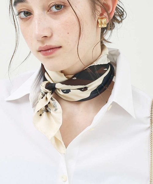 【manipuri/マニプリ】　コラージュフレームバンダナ manipuri/マニプリ