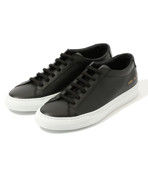 TOMORROWLAND GOODS(TOMORROWLAND GOODS)/COMMON PROJECTS ACHILLES WHITE ローカットスニーカー/19ブラック