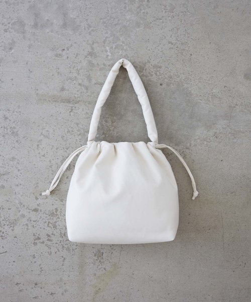 【EFOLE】フェイクレザー パデット ドローストリング トート バッグ 人気・おすすめ｜売れ筋商品・話題商品におすすめ 品質チェック済み 安心配送 今月のおすすめ