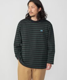 SHIPS MEN(シップス　メン)/【SHIPS別注】LACOSTE: ヘビー ピケ バスクシャツ/グリーン