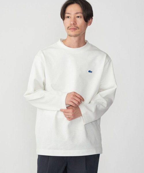 SHIPS MEN(シップス　メン)/【SHIPS別注】LACOSTE: ヘビー ピケ バスクシャツ/ホワイト