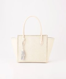 GRACE CONTINENTAL(グレースコンチネンタル)/Studs tote bag/エクリュ