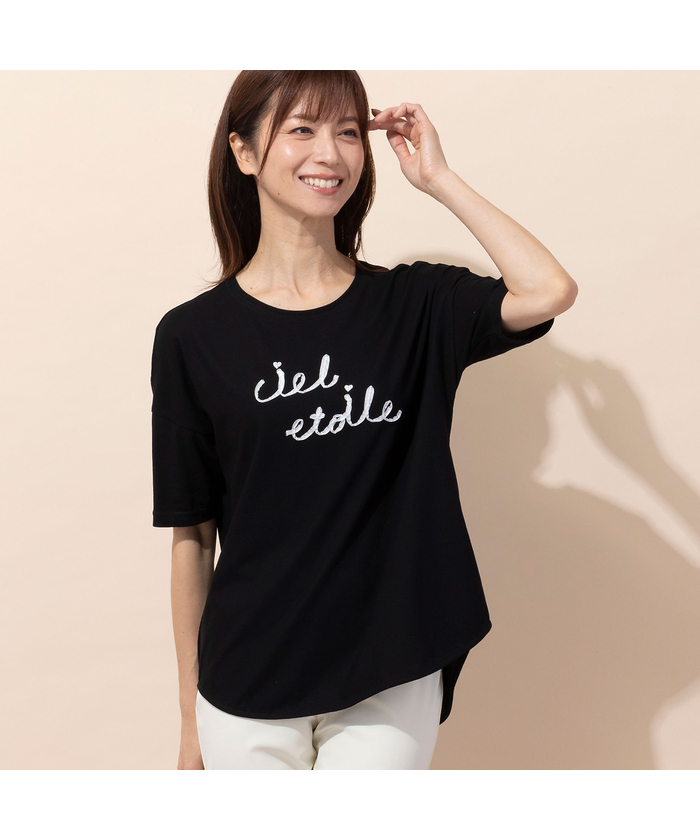 セール】ciel etoile刺繍Tシャツ(505484432) | ロブジェ(LOBJIE ...