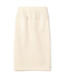 Ballsey(Ballsey)/ブラッシュドサテン サイドポケットタイトスカート/11ホワイト