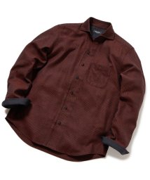 Men's Bigi/ハウンドトゥースパッチワークシャツ/505484611