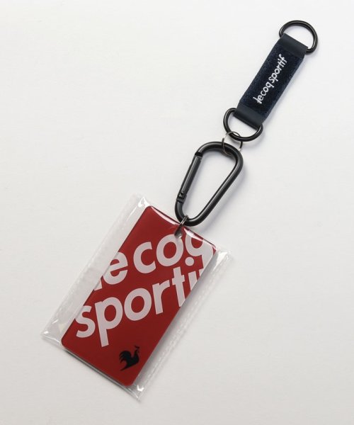 le coq sportif GOLF (ルコックスポルティフ（ゴルフ）)/ネームプレート 約5×10(cm)/レッド
