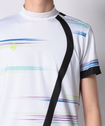 le coq sportif GOLF (ルコックスポルティフ（ゴルフ）)/アシンメトリーモックネック半袖シャツ 【RIJOUME/リジューム】/ホワイト