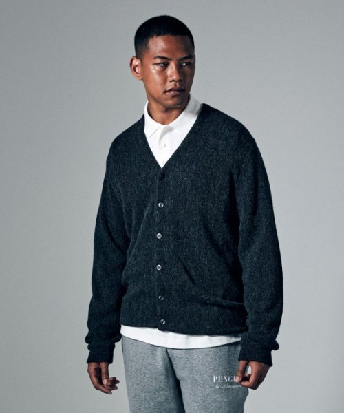 Penguin by Munsingwear(ペンギン　バイ　マンシングウェア)/【永山瑛太着用】LINKS CARDIGAN / リンクスカーディガン【アウトレット】/グレー