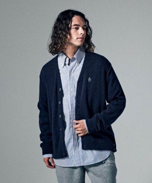 Penguin by Munsingwear(ペンギン　バイ　マンシングウェア)/【永山瑛太着用】LINKS CARDIGAN / リンクスカーディガン【アウトレット】/ネイビー