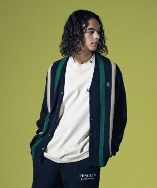 Penguin by Munsingwear/LINKS STRIPE CARDIGAN / リンクスストライプカーディガン【アウトレット】/505449588