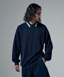 Penguin by Munsingwear(ペンギン　バイ　マンシングウェア)/CLASSIC LINKS POLO SWEATER / クラシックリンクスポロセーター【アウトレット】/ネイビー