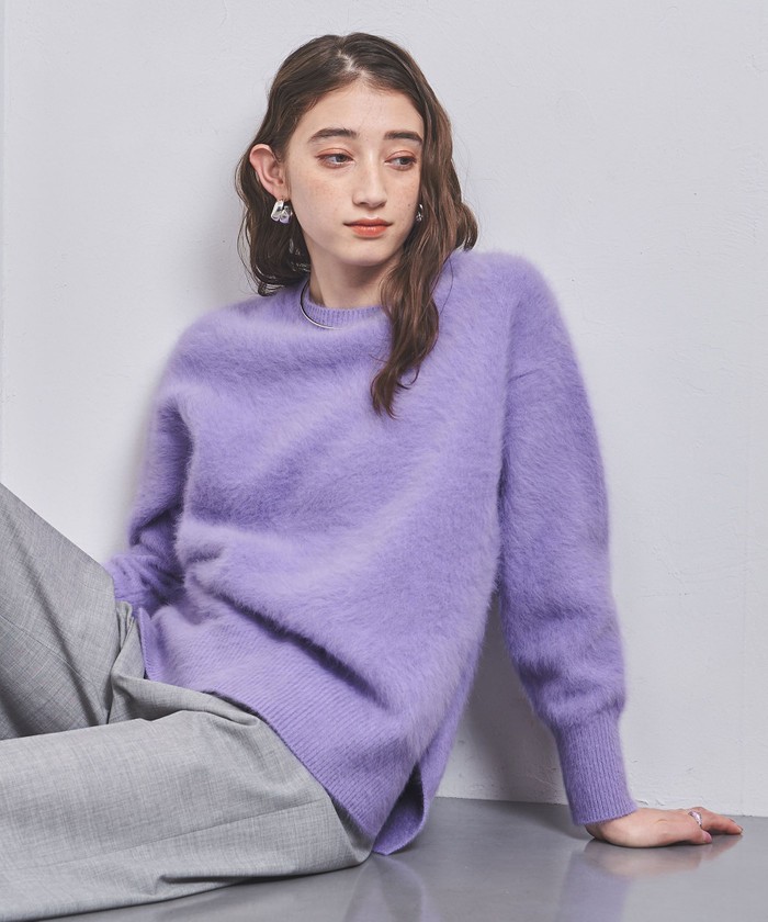 新品❗　フォックス　カシミヤニットセーター　38，40サイズ　ピンク色