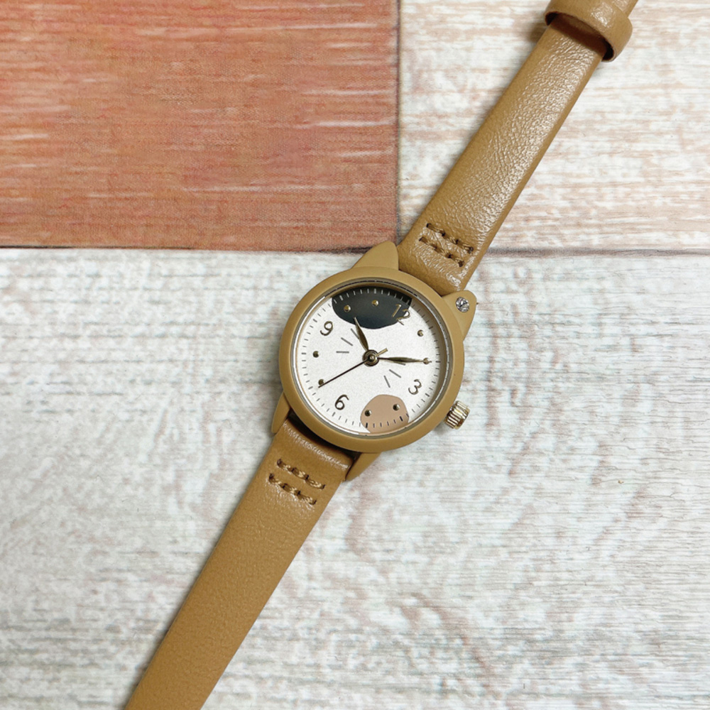 【BACKYARD FAMILY】 catmint ベルトウォッチ H01023S-1 レディース ブラウン 腕時計 バックヤードファミリー 腕時計 時計