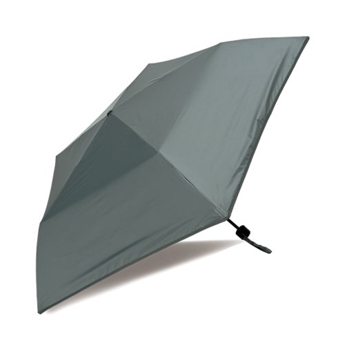 BACKYARD FAMILY(バックヤードファミリー)/KiU キウ 晴雨兼用折りたたみ傘 ライト&スリム/グレー