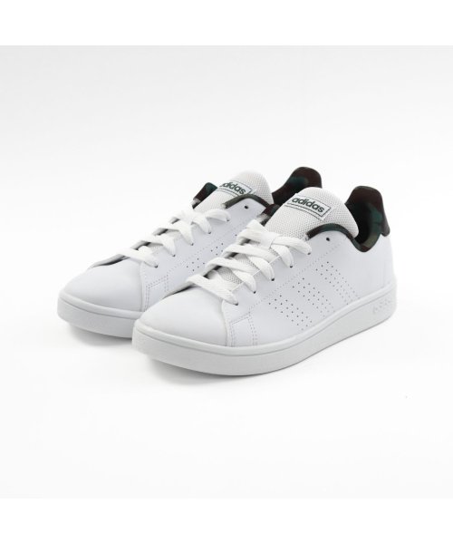 Adidas(アディダス)/アディダス adidas レディース スニーカー コートシューズ ホワイトスニーカー GW2064 GW9283 ID9561 ZE－ADVANCOBASEM/ホワイト