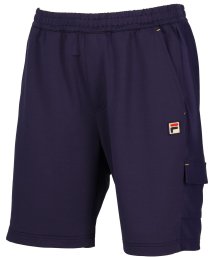 FILA（ZETT Mens）(フィラ（ゼット　メンズ）)/【テニス】デニムニット カーゴハーフパンツ メンズ/ネイビー